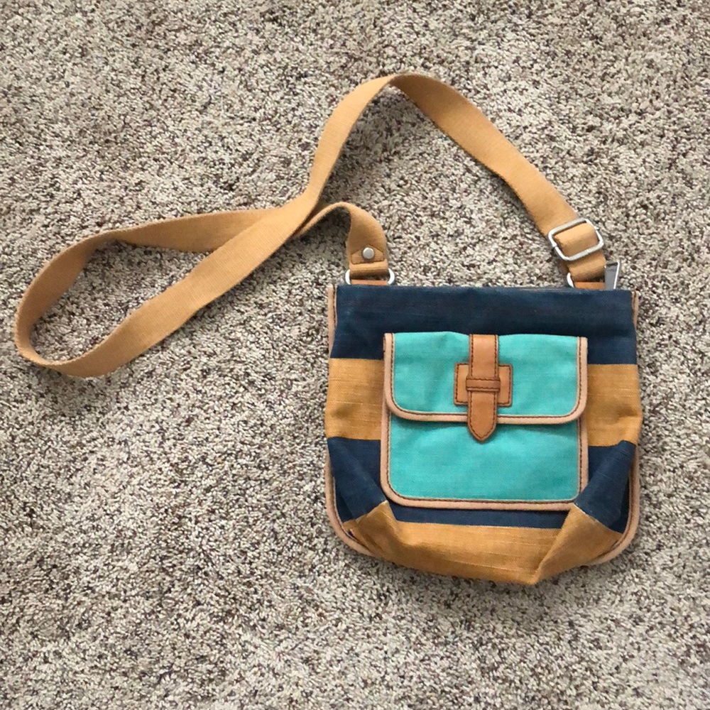 Fossil Canvas Crossbody